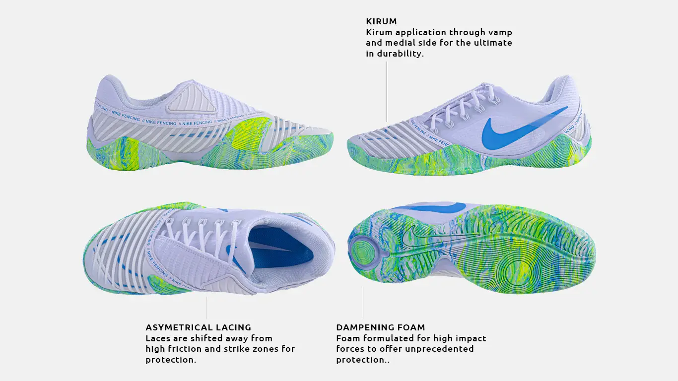 Nike Ballestra 2 Fencing Shoes Features